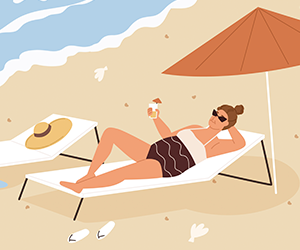 Sonnenschutz vs. Vitamin-D-Synthese (Illustration: 123RF, goodstudio)